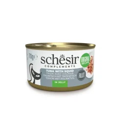 SCHESIR - Gelee thon/calamars schesir chat 70 g