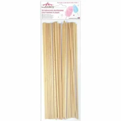 SCRAPCOOKING - 200 bâtonnets pour barbe à papa