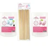 SCRAPCOOKING - Coffret barbe à papa bleu & rose + bâtonnets