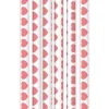 SCRAPCOOKING PARTY - 20 pailles papier - c艙urs rose