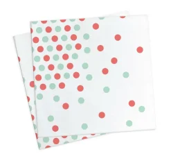 SCRAPCOOKING PARTY - 20 serviettes 33 x 33 cm - confettis