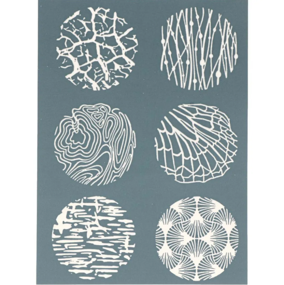 SCULPEY - Pochoirs pour sérigraphie sculpey - nature