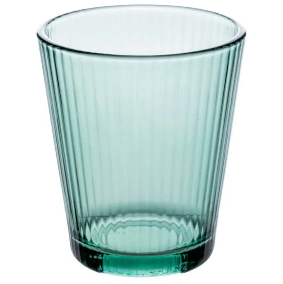 SECRET DE GOURMET - Lot de 6 gobelets en verre "maleau" 24cl multicolore