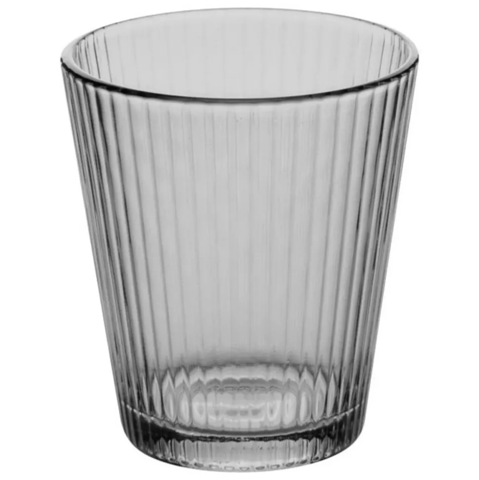 SECRET DE GOURMET - Lot de 6 gobelets en verre "maleau" 24cl multicolore