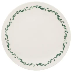 SG SECRET DE GOURMET - Lot de 6 assiettes à dessert "laurier" d19cm