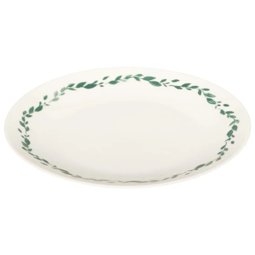 SG SECRET DE GOURMET - Lot de 6 assiettes à dessert "laurier" d19cm