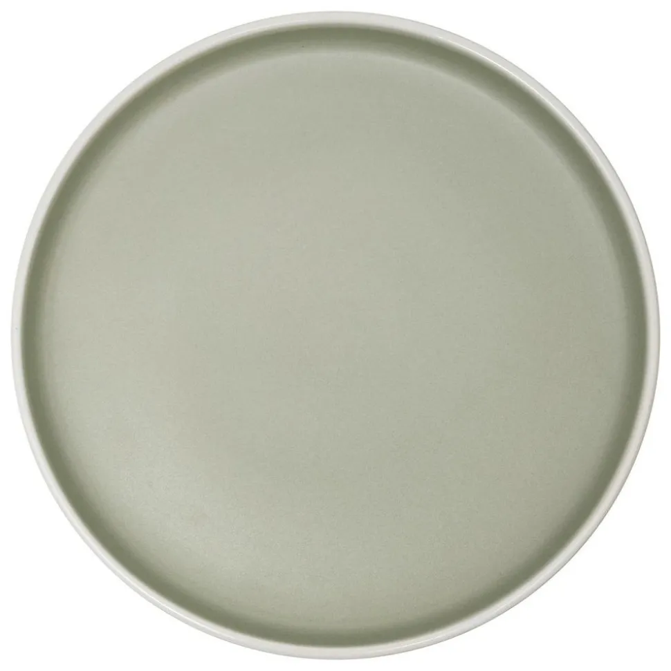 SG SECRET DE GOURMET - Lot de 6 assiettes à dessert "alix mat" vert d20cm