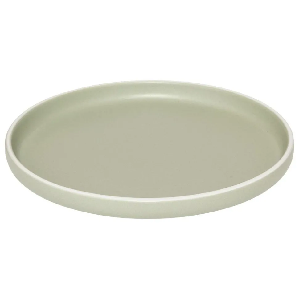 SG SECRET DE GOURMET - Lot de 6 assiettes à dessert "alix mat" vert d20cm