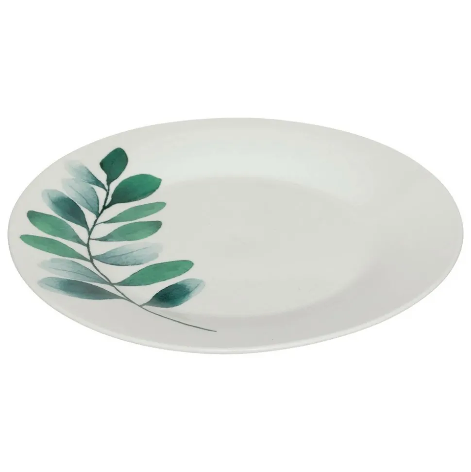 SG SECRET DE GOURMET - Service de table "végétal" 18 pièces en porcelaine