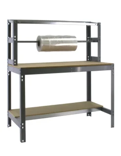 SIMONRACK - Etabli simonwork bt4 1200 gris/bois gris/bois 1445x1210x760 - simonrack
