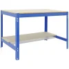 SIMONRACK - Etabli simonwork bt0 1200x750 bleu/bois bleu/bois 842x1210x760 - simonrack