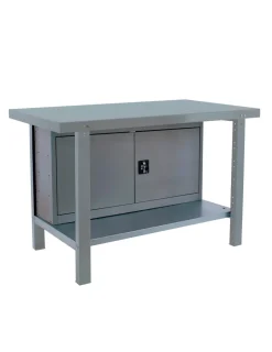 SIMONRACK - Etabli simonwork bt6 pro metal cabinet 1500 gris gris 830x1500x730 - simonrack