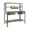 SIMONRACK - Etabli simonwork bt4 box 1200 galva/bois galva/bois 1445x1210x760 - simonrack