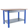 SIMONRACK - Etabli simonwork bt6 pro laminate 1box 1200 bleu/hêtre bleu/hêtre 865x1200x750 - simonrack