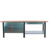 SIMONRACK - Etabli simonwork bt6 pro tandem laminate 6box 2100 ant/hêtre antracite/hêtre 865x2100x750 - simonrack
