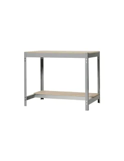 SIMONRACK - Etabli simonwork bt0 1200x600 gris/bois gris/bois 842x1210x610 - simonrack