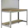 SIMONRACK - Etabli simonwork bt3 1500 galva/bois galva/bois 1445x1510x610 - simonrack