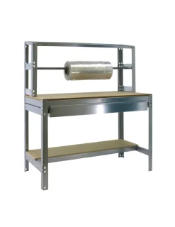 SIMONRACK - Etabli simonwork bt4 box 900 galva/bois galva/bois 1445x910x760 - simonrack