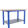 SIMONRACK - Etabli simonwork bt6 pro laminate 1800 bleu/hêtre bleu/hêtre 865x1800x750 - simonrack