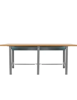 SIMONRACK - Etabli simonwork bt6 mdf tandem 2box 2100 gris/bois gris/mdf 865x2100x750 - simonrack