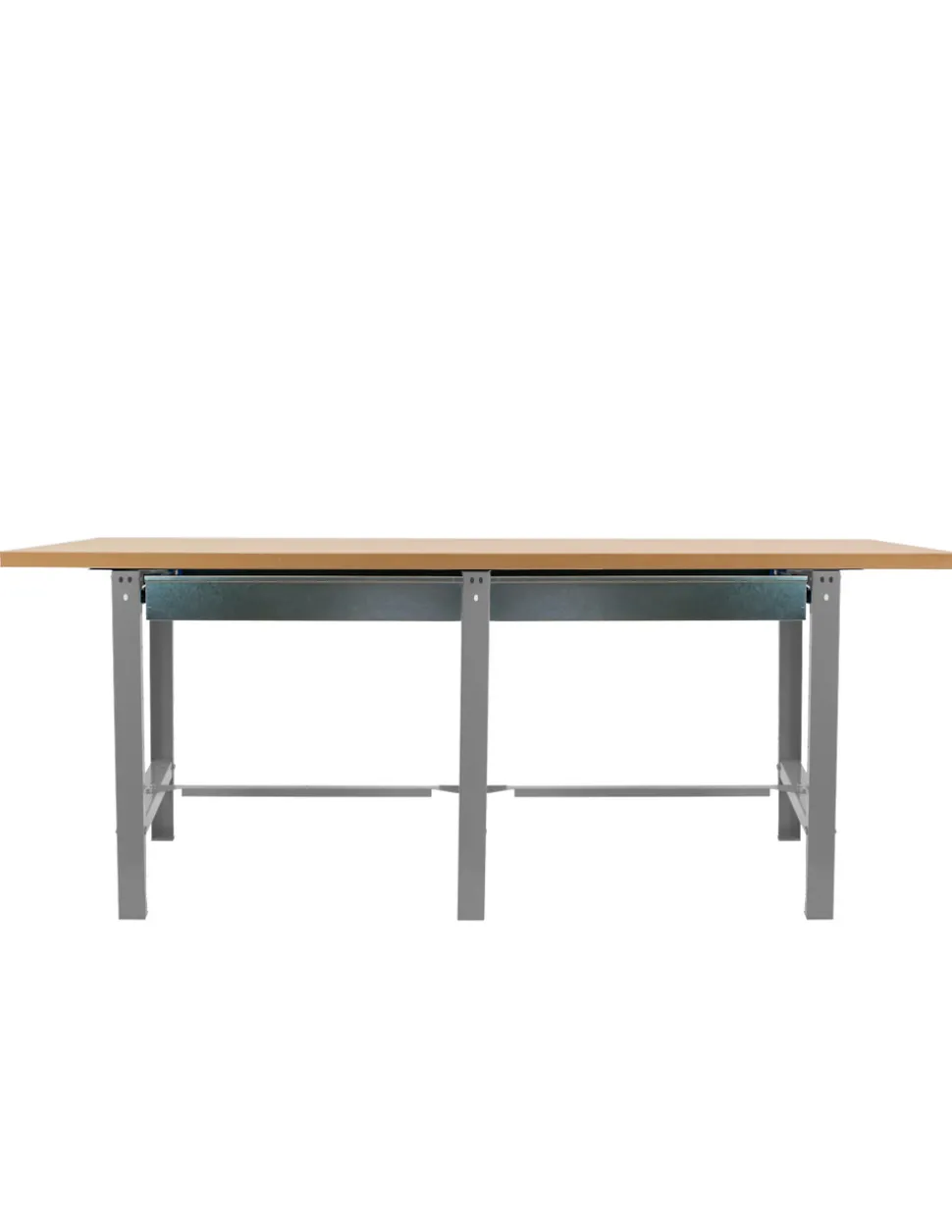 SIMONRACK - Etabli simonwork bt6 mdf tandem 2box 2100 gris/bois gris/mdf 865x2100x750 - simonrack