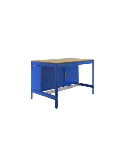 SIMONRACK - Etabli simonwork bt0 cabinet 900 bleu/bois bleu/bois 842x910x610 - simonrack