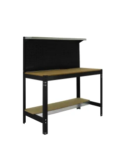 SIMONRACK - Etabli simonwork bt3 900 antracite/bois antracite/bois 1445x910x610 - simonrack