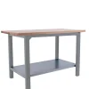 SIMONRACK - Etabli simonwork bt6 pro laminate 1500 gris/hêtre gris/hêtre 865x1500x750 - simonrack