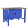 SIMONRACK - Etabli simonwork bt6 mdf cabinet 1200 bleu/bois bleu/mdf 865x1200x750 - simonrack