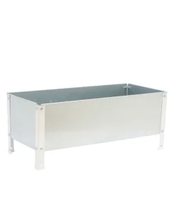 SIMONRACK - Jardinière simongarden urban 410x1200x1200 blanc/gal-400l blanc/galva 410x1200x1200 - simonrack