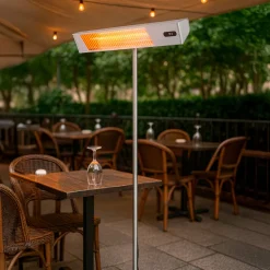 SINED - Chauffage exterieur wifi 2000w 3 niveaux ip65 led app tuya