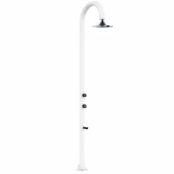 SINED - Douche en alu avec led 3 jets et capteur eau chaude et froide