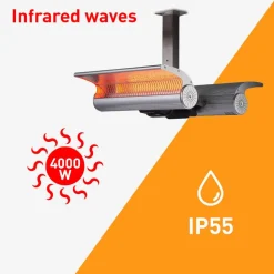 SINED - Poêle de plafond infrarouge sined 4000