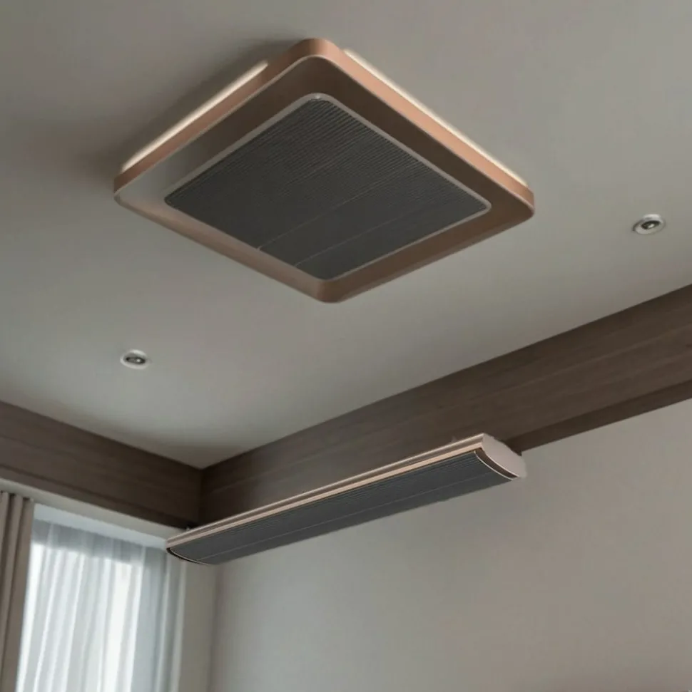 SINED - Riscalda i tuoi spazi con eleganza scegli il riscaldatore infrarossi 4000w design moderno e resist