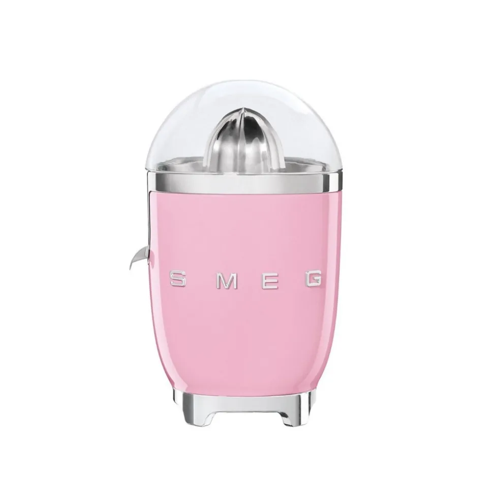 Smeg presse-agrumes 70w rose - cjf11pkeu