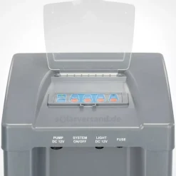 SOLAIREPRATIQUE - Kit pompe solaire bassin fontaine cascade pro batt 2600l-100w avec batterie