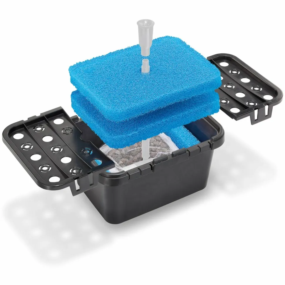 SOLAIREPRATIQUE - Kit pompe solaire bassin avec filtre fountain pro 875l-25w