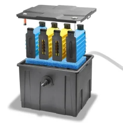SOLAIREPRATIQUE - Kit pompe solaire bassin avec filtre premium 3400l-100w