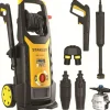 STANLEY - Nettoyeur haute pression stanley 2500w 150 bars sxpw25dtse enrouleur 8m