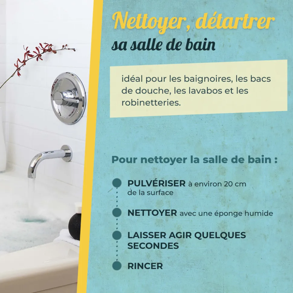 STARWAX THE FABULOUS - Nettoyant salle de bain Fabulous 500 ml