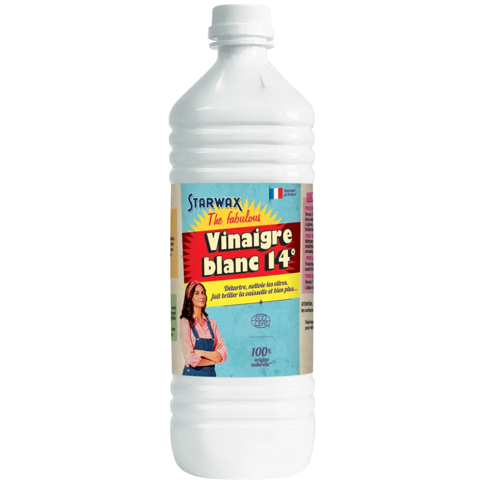 STARWAX THE FABULOUS - Vinaigre 14 ° sans parfum 1 litre