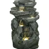 STONELITE - Fontaine en polyrésine la dordogne 37 x 32 x 59 cm