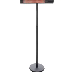 SUNRED - Chauffage sur pied royal diamond dark 2500 w noir