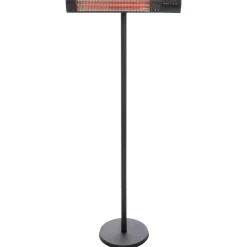 SUNRED - Chauffage sur pied royal diamond dark 2500 w noir