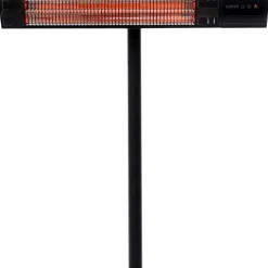 SUNRED - Chauffage sur pied royal diamond dark 2500 w noir