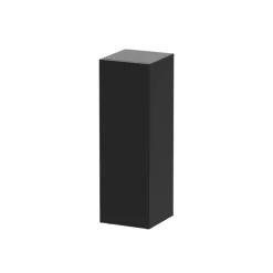 TECATLANTIS - Meuble aquarium Kubus 22L Noir 29.2x30x90cm