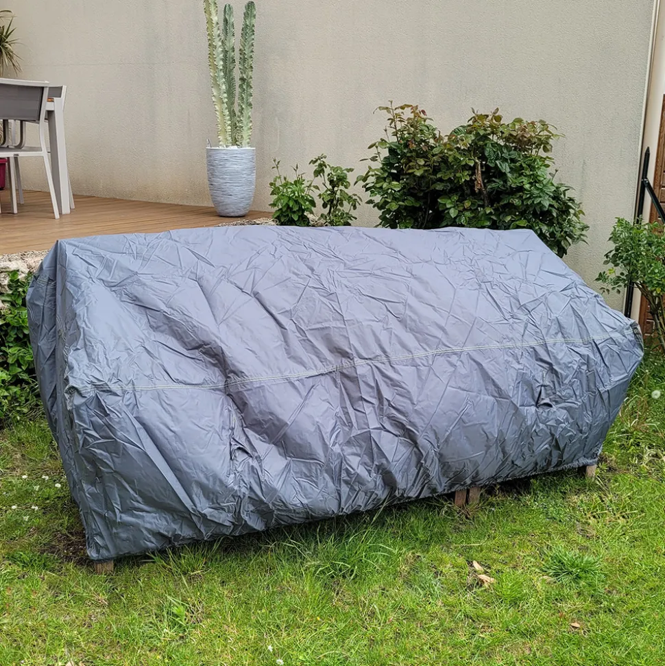 TECK'ATTITUDE - Housse pour canapé de jardin 3 places
