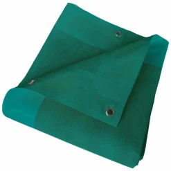 TECPLAST - Bâche brise vue micro-perforée tecplast mp460bv 3x3m - verte - garantie 5 ans