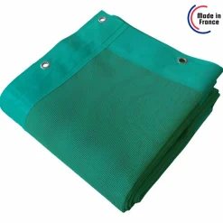 TECPLAST - Bâche carport micro-perforée tecplast mp460cp 2,5x3 m - verte - garantie 5 ans