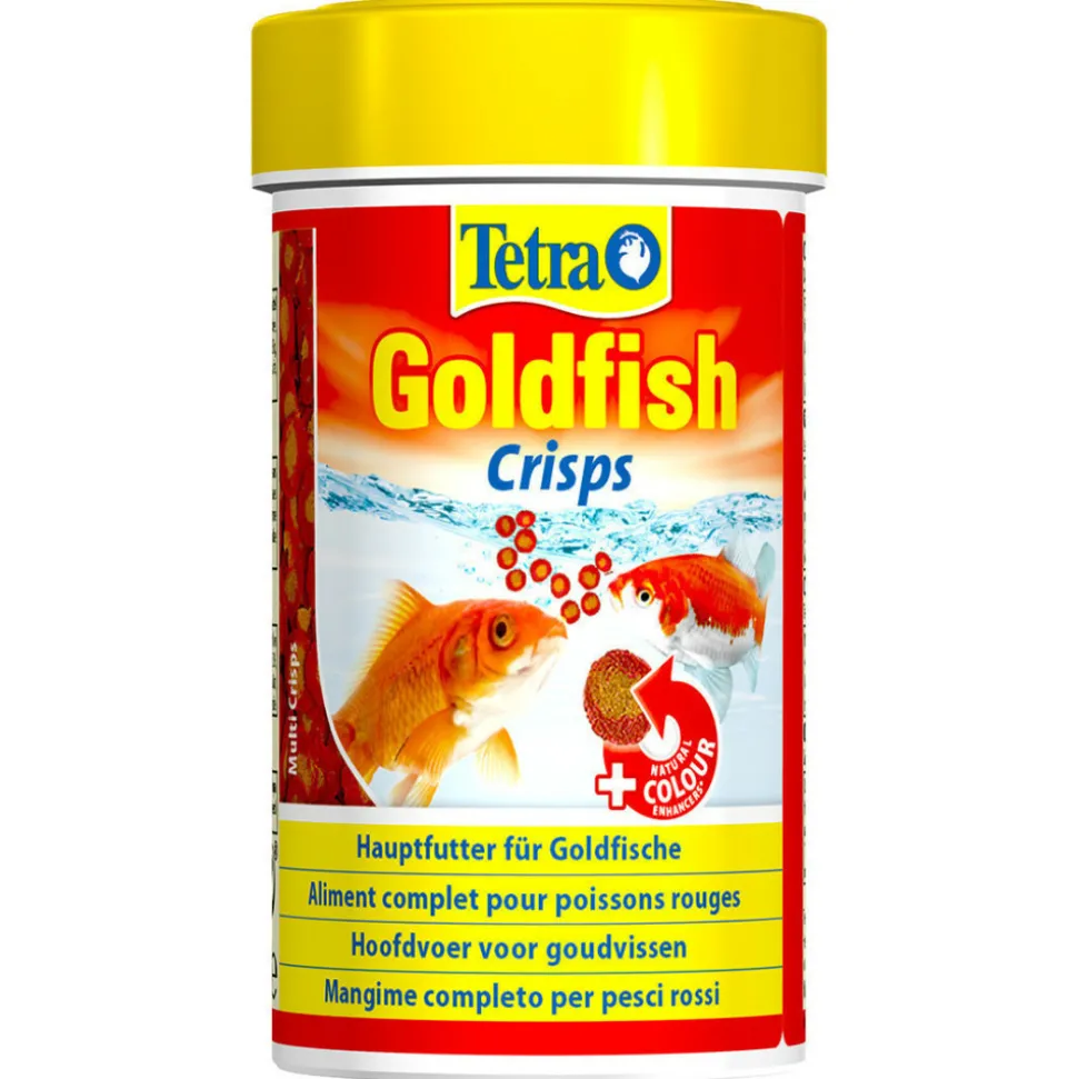 TETRA - Goldfish crisps 20g - 100ml aliment complet pour les poissons rouge